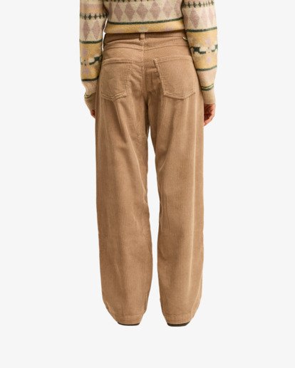 Midtown Cord - Fixed Waist Corduroy Trousers for Women  EBJDP03001