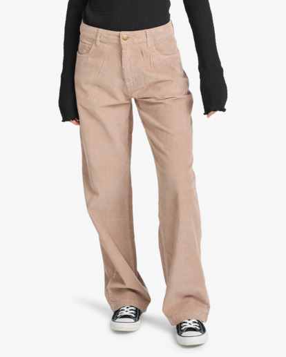 Midtown Cord - Fixed Waist Corduroy Trousers for Women  EBJDP03001