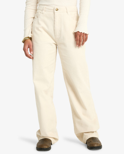 Midtown Cord - Fixed Waist Corduroy Trousers for Women  EBJDP03001