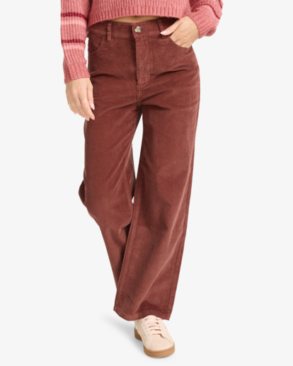 Be Free Cord - Fixed Waist Trousers for Women  EBJDP03002