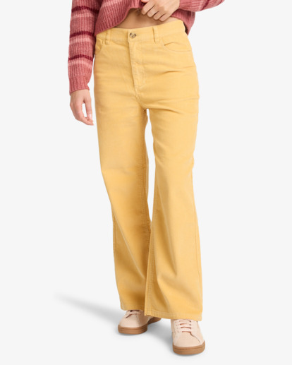 Be Free Cord - Fixed Waist Trousers for Women  EBJDP03002