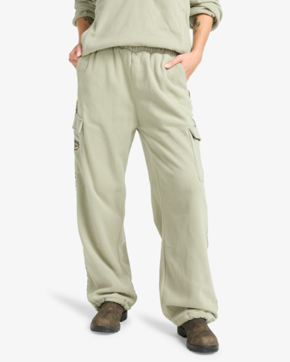 Winter Camp - Cargo Tracksuit Bottoms for Women  EBJFB03001