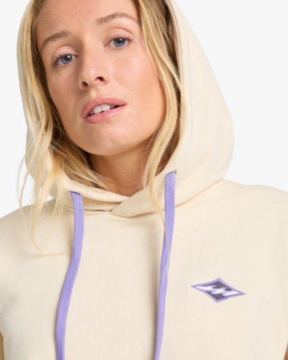 billabong, 73 - Sweat à capuche pour Femme, WHITECAP (wcp) 73 - Hoodie for Women  EBJFT00156