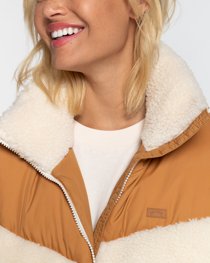 January Sherpa - Puffer Jacket for Women  EBJJK00119