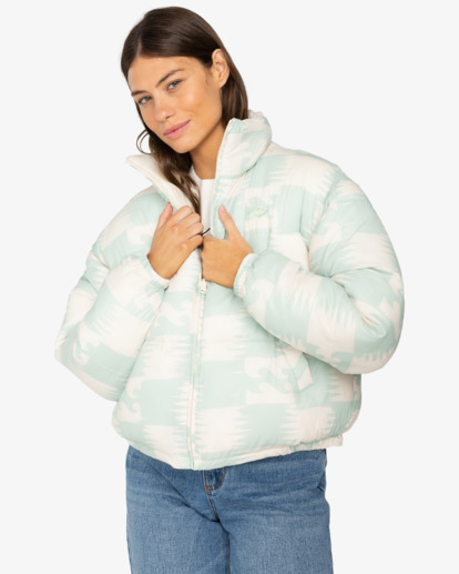 Cozy Puffer - Reversible Down Jacket for Women  EBJJK00140