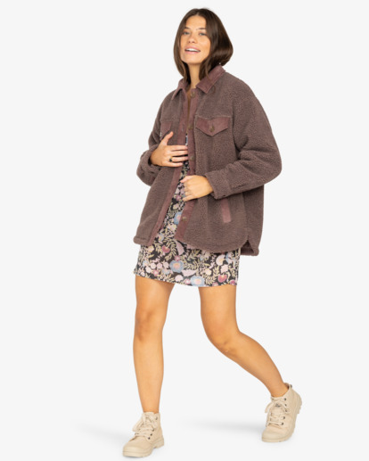 Coastal Waves - Trucker Jacket for Women  EBJJK00143