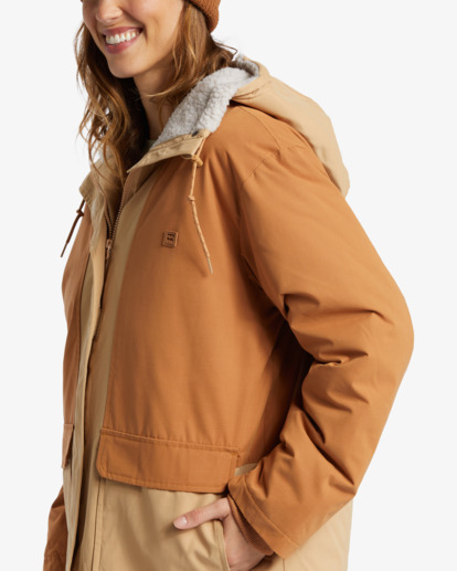 Road To Laguna - Hooded Parka Jacket for Women  EBJJK00151