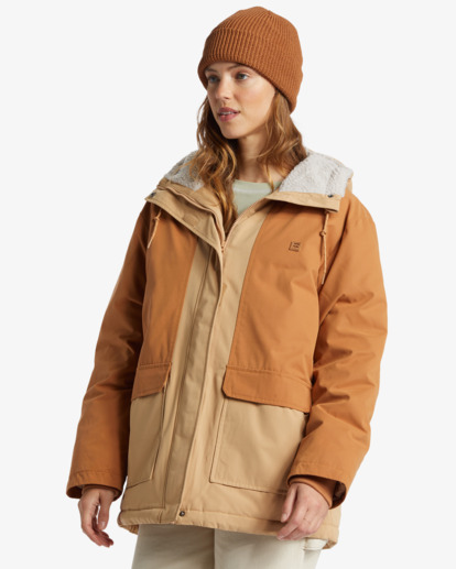 Road To Laguna - Hooded Parka Jacket for Women  EBJJK00151