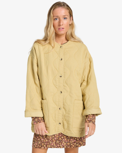 U R Golden - Quilted Jacket for Women  EBJJK00160