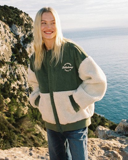 New Wave - Oversized Bombers Jacket for Women  EBJJK00162