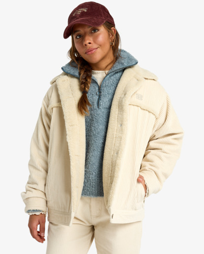 Cord In Love - Trucker Jacket for Women  EBJJK00163