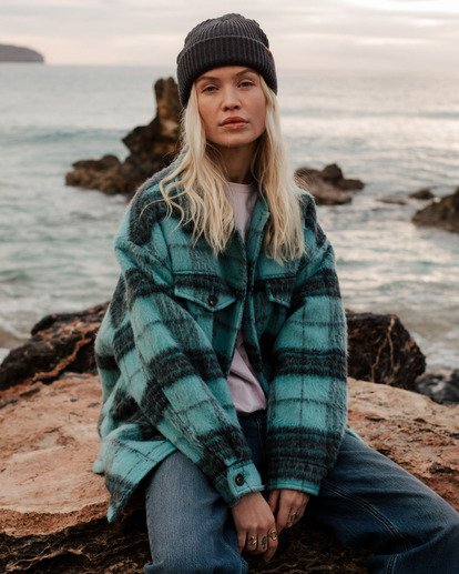 Lucky Star - Oversized Trucker Jacket for Women  EBJJK00171