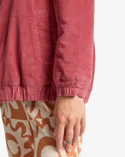 billabong, Chill Time - Chaqueta de pana para mujer, WILD GINGER (wgr) Chill Time - Corduroy Jacket for Women  EBJJK00174