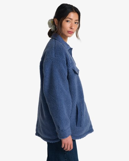 Coastal Waves - Corduroy Jacket for Women  EBJJK00180