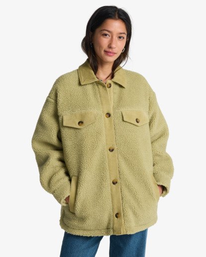Coastal Waves - Corduroy Jacket for Women  EBJJK00180