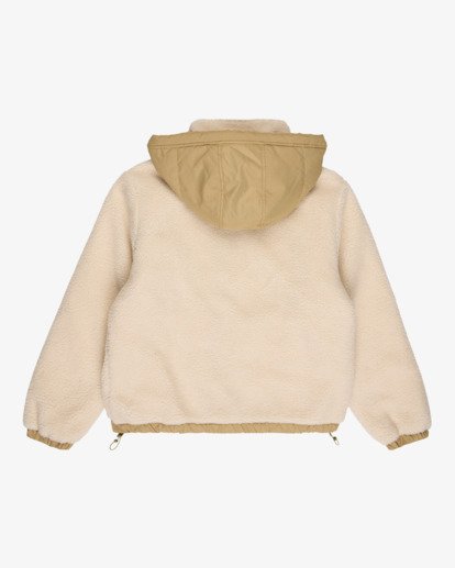 billabong, Northern Shore - Chaqueta con cremallera para mujer, GREEN ASH (gah) Northern Shore - Zip-Up Jacket for Women  EBJJK00181