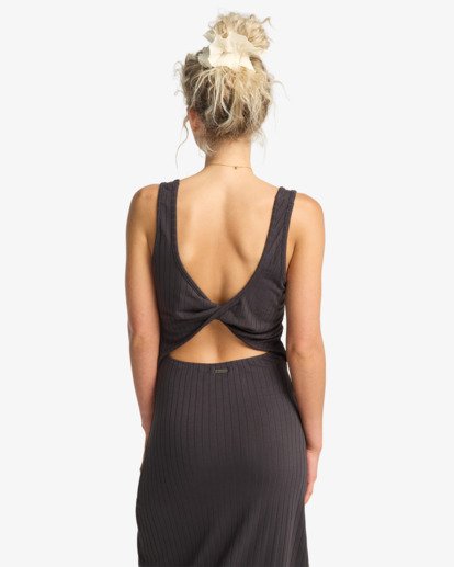 billabong, Take A Look - Midi Dress for Women, BLACK SANDS (bsd) Take A Look - Midi Dress for Women  EBJKD00114