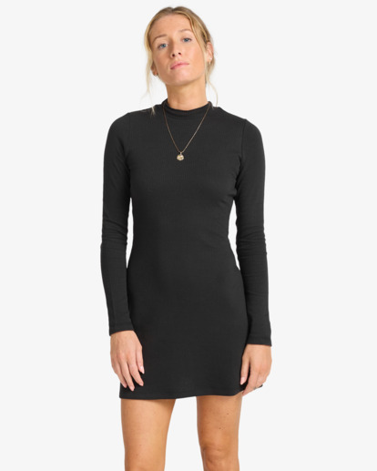Everleigh Mock - Knit Mini Dress for Women  EBJKD00117
