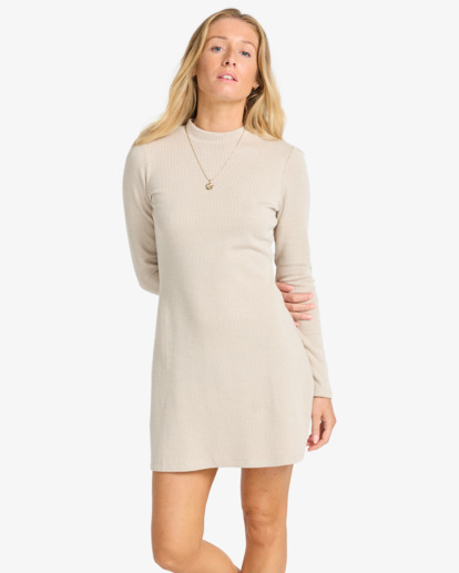 Everleigh Mock - Knit Mini Dress for Women  EBJKD00117
