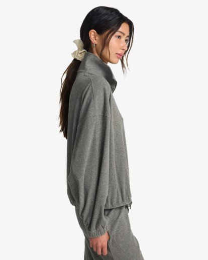 Coffee Time - Rib Knit Top for Women  EBJKT00115