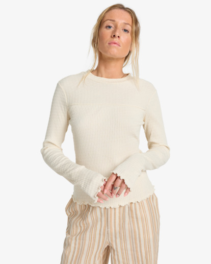 Not The Same - Rib Knit Top for Women  EBJKT00117