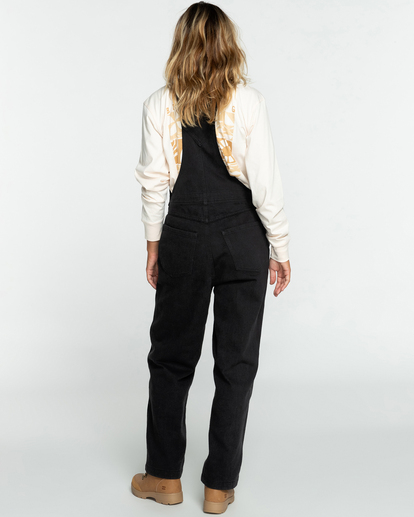 Casual Morning - Wide Leg Dungarees for Women  EBJNP00112