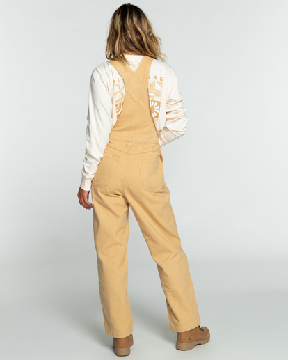 Casual Morning - Wide Leg Dungarees for Women  EBJNP00112
