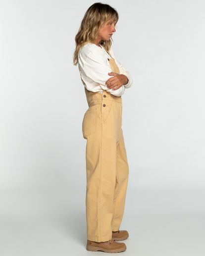 Casual Morning - Wide Leg Dungarees for Women  EBJNP00112