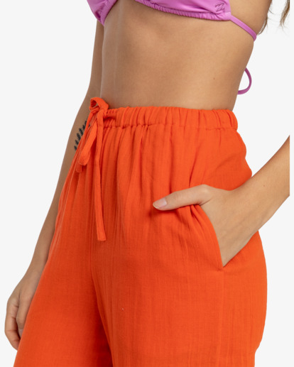 That Smile - Wide Leg Trousers for Women  EBJNP00114