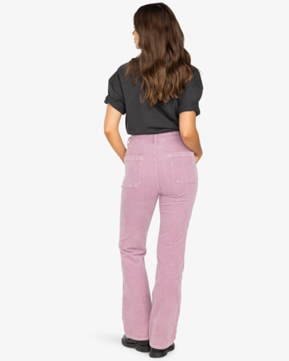 Wave - Wide Leg Corduroy Pant for Women  EBJNP00122