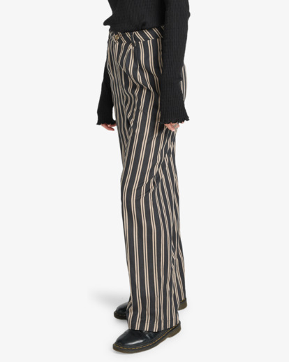 billabong, Heaven - Full Length Tailored Trousers for Women, BLACK SANDS (bsd) Heaven - Full Length Tailored Trousers for Women  EBJNP00136