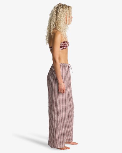 Beach Spirit - Wide Leg Trousers for Women  EBJNP00141