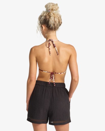 Summers End - Elasticated Shorts for Women  EBJNS00121