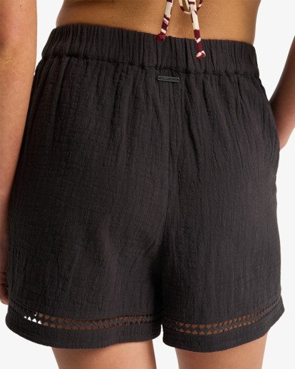 Summers End - Elasticated Shorts for Women  EBJNS00121