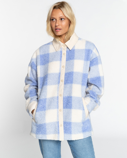 Best Story - Fleece Overshirt for Women  EBJPF00102