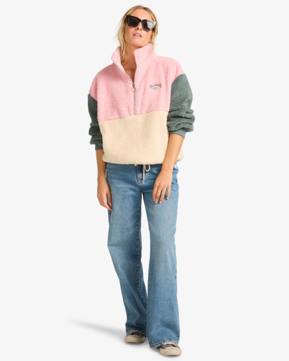 Time Off - Half Zip Pullover Sweatshirt for Women  EBJPF00111