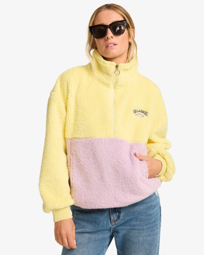 Time Off - Half Zip Pullover Sweatshirt for Women  EBJPF00111