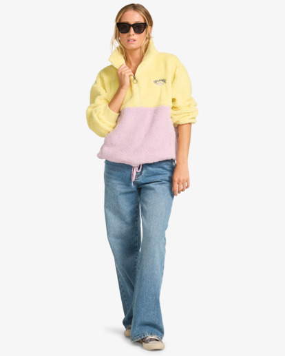 Time Off - Half Zip Pullover Sweatshirt for Women  EBJPF00111