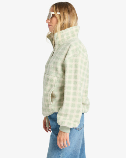 billabong, Time Off - Sweat pour Femme, PISTACHIO (gfm0) Time Off - Pullover Sweatshirt for Women  EBJPF00112