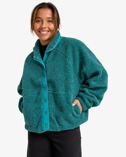 Travel The World - Sherpa Fleece for Women  EBJPF00114