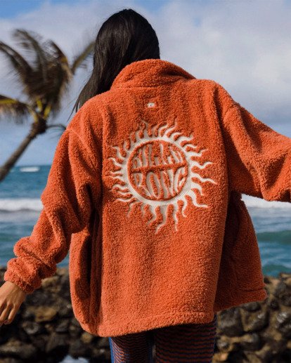 Bring The Sun - Full Zip Pullover for Women  EBJPF00120
