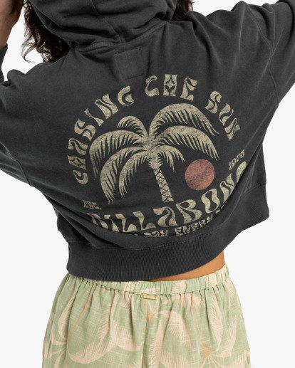 billabong, All Day Sun - Pullover Hoodie for Women, OFF BLACK (kta0) All Day Sun - Pullover Hoodie for Women  EBJSF00168