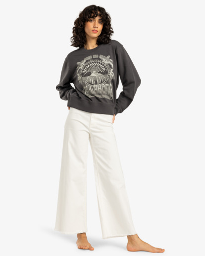 Good Vibes - Pullover Sweatshirt for Women  EBJSF00170