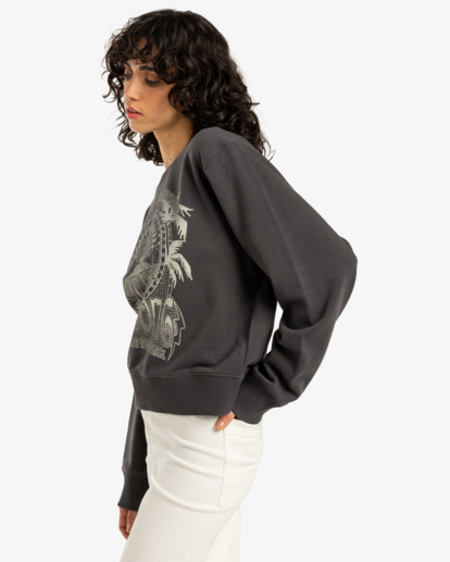 Good Vibes - Pullover Sweatshirt for Women  EBJSF00170