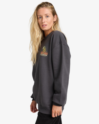 billabong, Desert Break - Sweatshirt for Women, OFF BLACK (ofb) Desert Break - Sweatshirt for Women  EBJSF00189