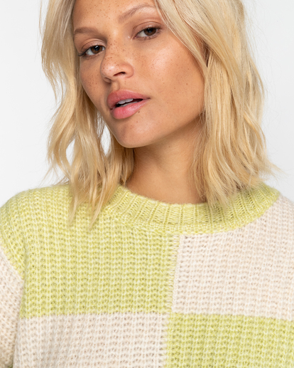 billabong, So Check - Maglia da Donna, PEA POD (gfh0) So Check - Jumper for Women  EBJSW00115
