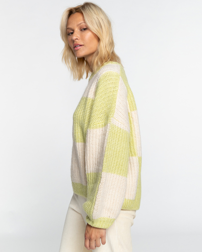 billabong, So Check - Maglia da Donna, PEA POD (gfh0) So Check - Jumper for Women  EBJSW00115