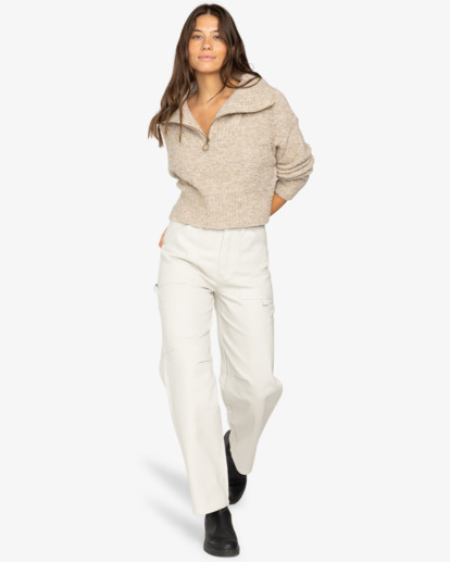 Lost Heaven - Half-Zip Jumper for Women  EBJSW00120