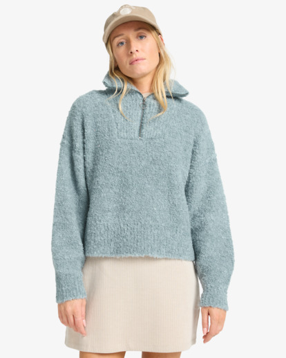 Lost Heaven - Half Zip Jumper for Women  EBJSW00135