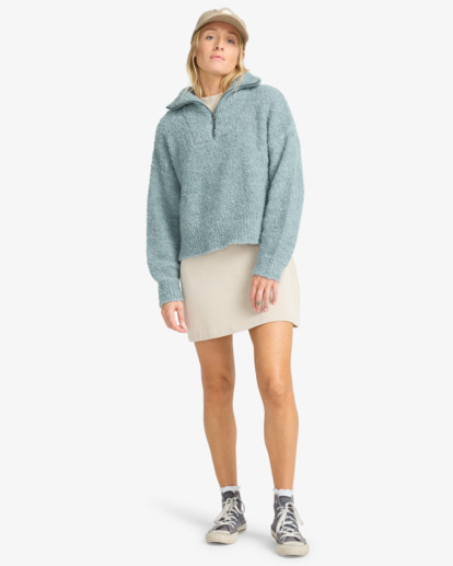 Lost Heaven - Half Zip Jumper for Women  EBJSW00135